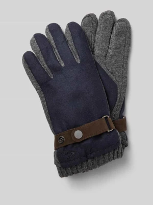 Rękawiczki z wyhaftowanym logo camel active