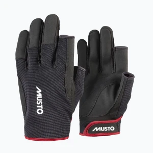 Rękawiczki żeglarskie Musto Essential Sailing Long Finger 2.0 black