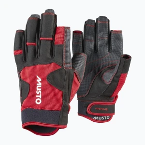 Rękawiczki żeglarskie Musto Performance Short Finger 2.0 true red