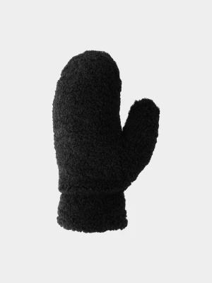 Rękawiczki zimowe z jednym palcem uniseks - czarne 4F
