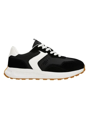 Relaks Skórzane sneakersy w kolorze biało-czarnym rozmiar: 37