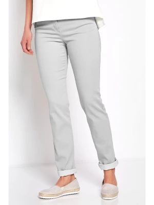 Relaxed by TONI Dżinsy - Slim fit - w kolorze jasnoszarym rozmiar: W24