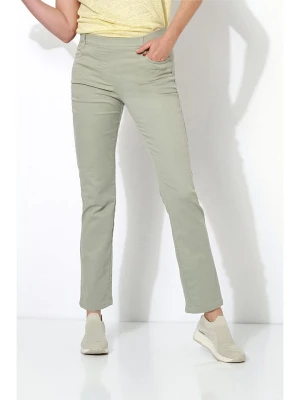 Relaxed by TONI Spodnie "Alice" w kolorze jasnozielonym rozmiar: W27
