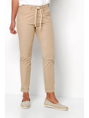 Relaxed by TONI Spodnie chino w kolorze beżowym rozmiar: W40
