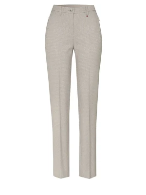 Relaxed by TONI Spodnie w kolorze kremowo-szarym rozmiar: 34