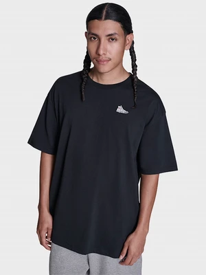 Relaxed Fit Chuck T-Shirt Converse Converse Czarny