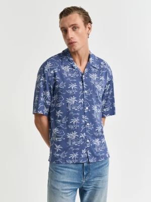 Relaxed Fit Island Print Shirt GANT