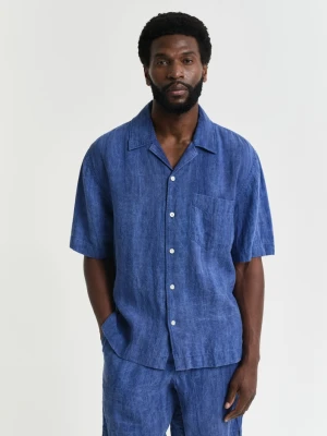 Relaxed Fit Linen Resort Short Sleeve Shirt GANT