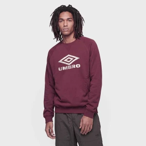 Relaxed Icon Sweater Umbro czerwony