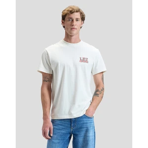 Relaxed Lee Vinyl Tee Natural