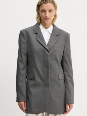 Remain marynarka z domieszką wełny Boxy Blazer