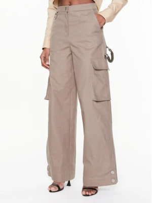 Remain Spodnie materiałowe Canvas RM2158 Beżowy Relaxed Fit