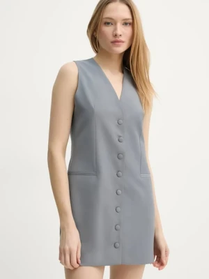 Remain sukienka z domieszką wełny