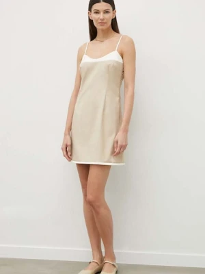 Remain sukienka z domieszką wełny