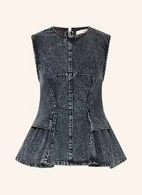 Remain Top Jeansowy schwarz