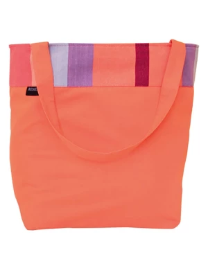 Remember Shopper bag "Coral" w kolorze pomarańczowym - 43 x 54 x 21 cm rozmiar: onesize