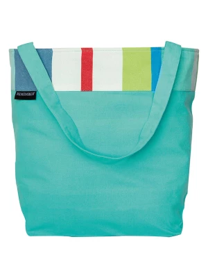 Remember Shopper bag "Laguna" w kolorze błękitnym - 43 x 54 x 21 cm rozmiar: onesize