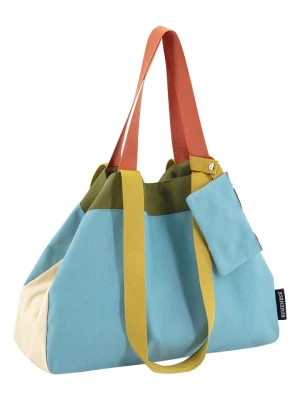 Remember Shopper bag "Luca" w kolorze błękitnym - 50 x 36 x 16 cm rozmiar: onesize