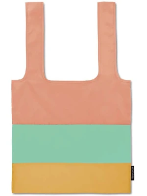 Remember Shopper "Ria" w kolorze pomarańczowo-zielonym - 69 x 42,4 cm rozmiar: onesize