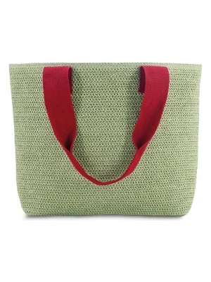 Remember Torba plażowa w kolorze zielonym - 48 x 32 x 14,5 cm rozmiar: onesize