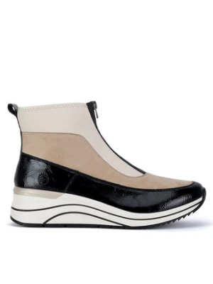 Remonte Botki D0T71-60 Beżowy