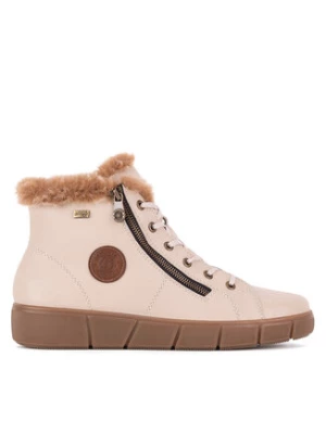 Remonte Trzewiki D1T72-60 Beżowy