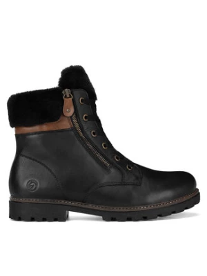 Remonte Botki D8463-01 Czarny