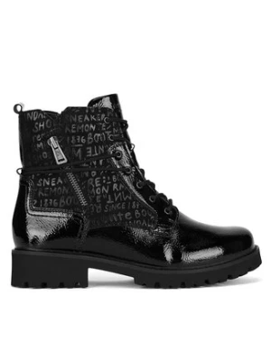 Remonte Botki D8659-03 Czarny