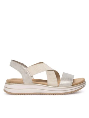 Remonte Sandały D1J50-90 Złoty