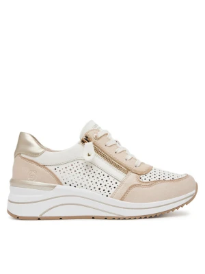 Remonte Sneakersy D0T14-81 Beżowy