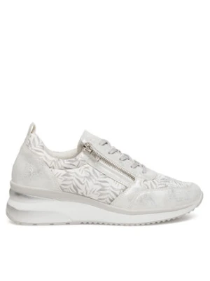 Remonte Sneakersy D2401-91 Srebrny
