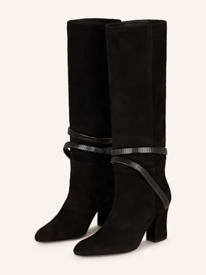 Rene Caovilla Kozaki schwarz