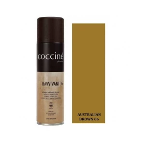 Renowator do zamszu i nubuku odświeżacz koloru australian brown ravvivant coccine 250 ml Cocciné