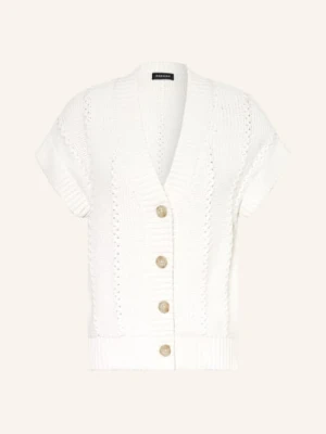 Repeat Kamizelka Z Dzianiny weiss