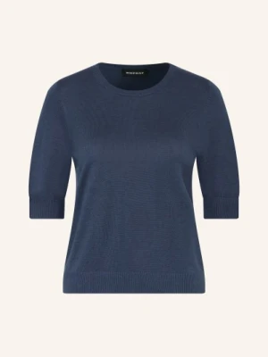 Repeat Koszulka Z Dzianiny blau