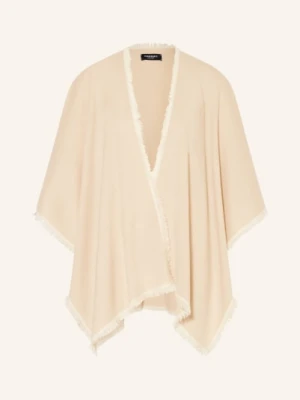 Repeat Płaszcz Z Kaszmiru beige