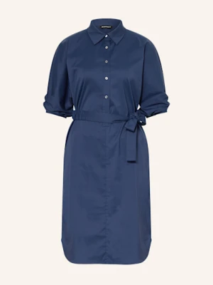 Repeat Sukienka Koszulowa Z Rękawami 3/4 blau