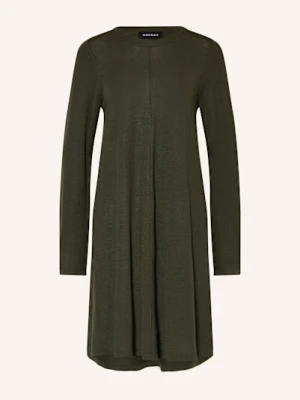 Repeat Sukienka Z Dzianiny gruen