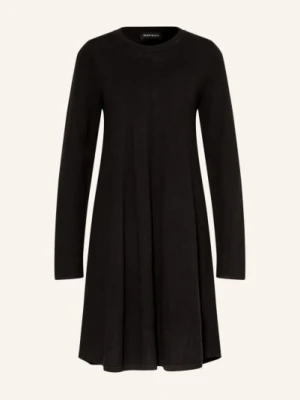 Repeat Sukienka Z Dzianiny schwarz