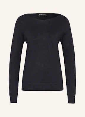 Repeat Sweter blau