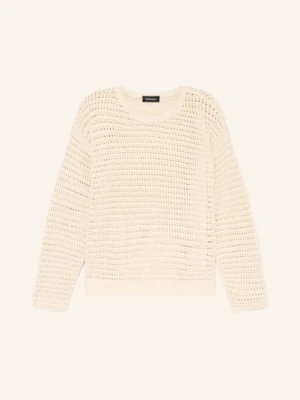 Repeat Sweter Z Błyszczącą Przędzą beige