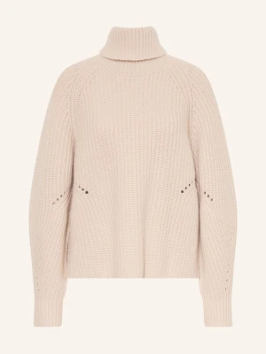 Repeat Sweter Z Golfem Z Kaszmiru beige