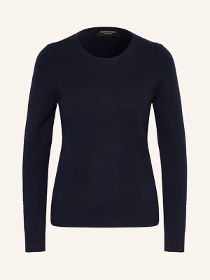 Repeat Sweter Z Kaszmiru blau GRANATOWY