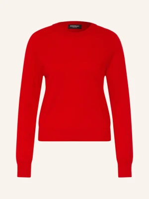 Repeat Sweter Z Kaszmiru rot CZERWONY