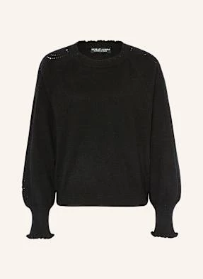 Repeat Sweter Z Kaszmiru schwarz