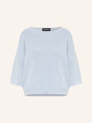 Repeat Sweter Z Rękawami 3/4 blau
