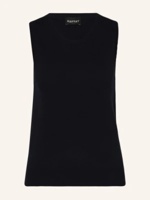 Repeat Top Z Dzianiny blau