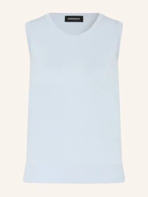 Repeat Top Z Dzianiny blau