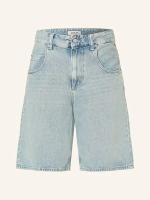 Replay Bermudy Dżinsowe blau