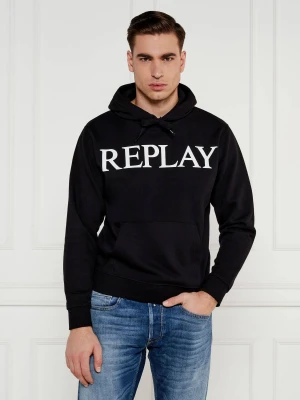 Replay Bluza | Regular Fit czarny